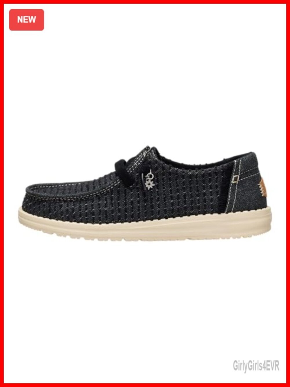 Canvas Slip-On Loafers with Cushioned Insole